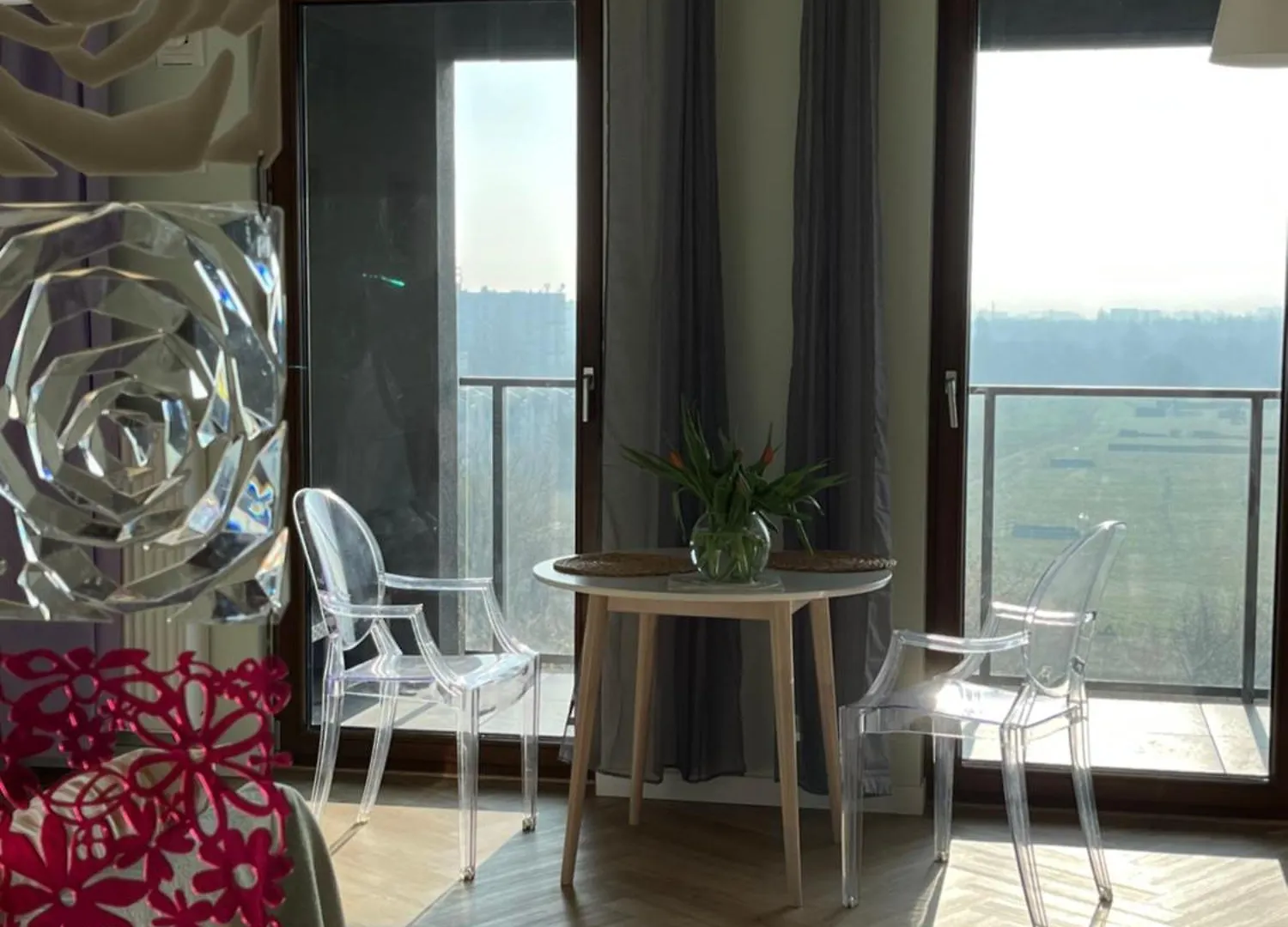Warsaw Airport Wyscigi - City And Green View Apartment With Underground Garage
